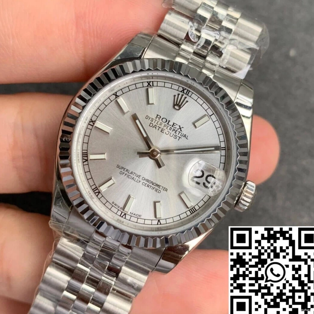 Factory Dial 31MM M278274-0012 Datejust Rolex GS Silver 0322